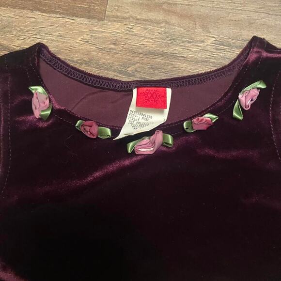 Y2k purple velvet tank top - Picture 8 of 8